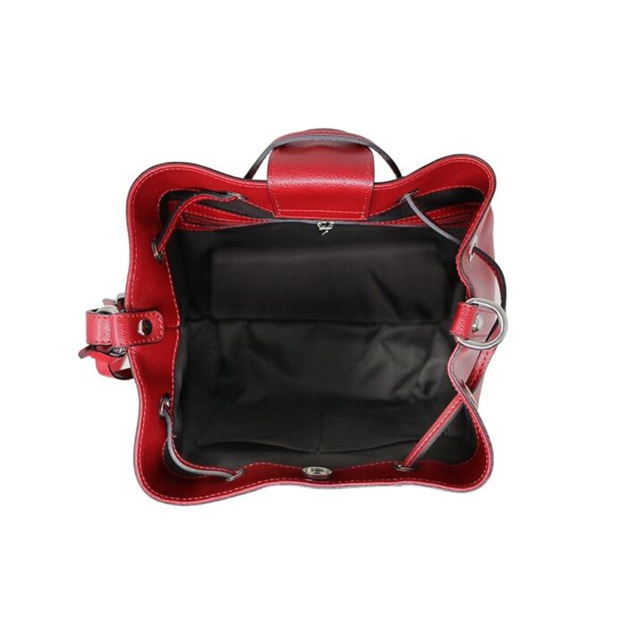 LV Red Taurillon Leather Capucines - Hình ảnh 3
